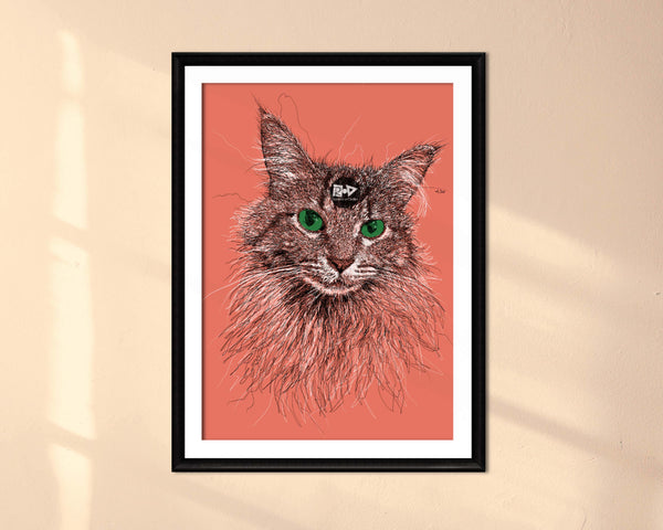 Custom-Made Pet Portrait (Digital Portrait)