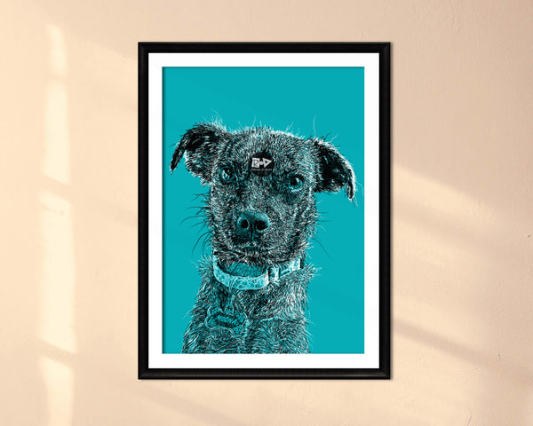 Custom-Made Pet Portrait (Digital Portrait)