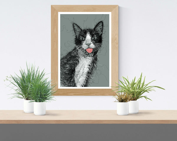 Custom-Made Pet Portrait (Digital Portrait)