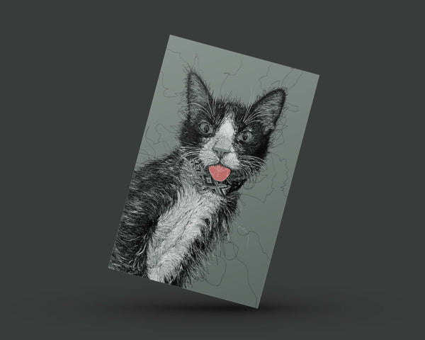 Custom-Made Pet Portrait (Digital Portrait)