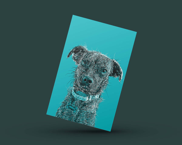 Custom-Made Pet Portrait (Digital Portrait)