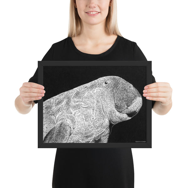 Dugong Art Print