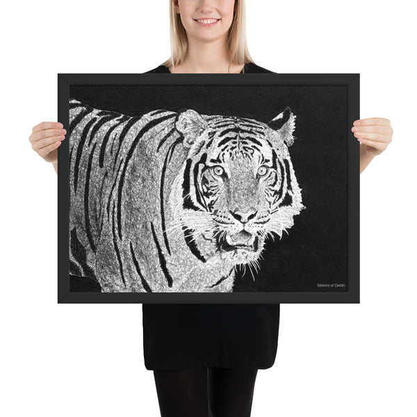 Sunda Tiger Art Print