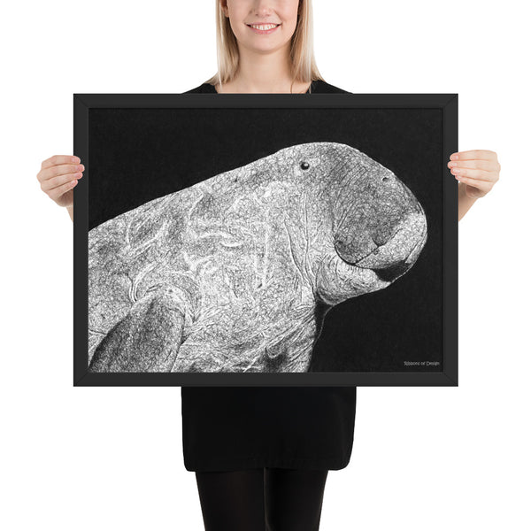 Dugong Art Print