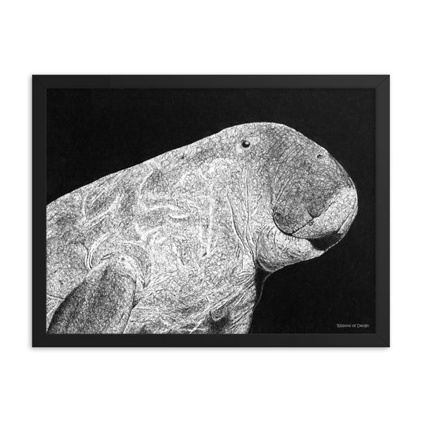 Dugong Art Print