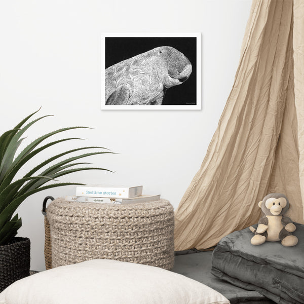 Dugong Art Print