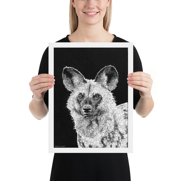 African Wild Dog Art Print