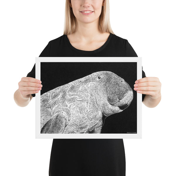 Dugong Art Print