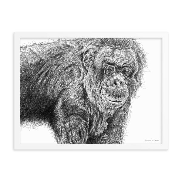 Chimpanzee Art Print