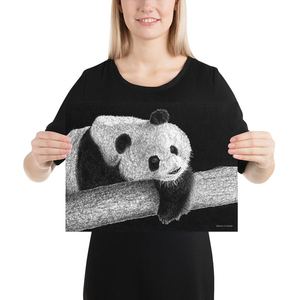 Giant Panda Art Print