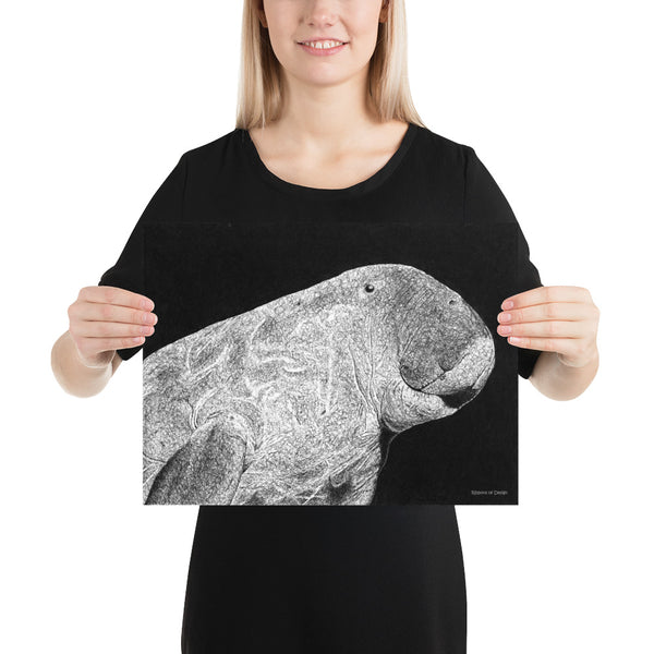 Dugong Art Print