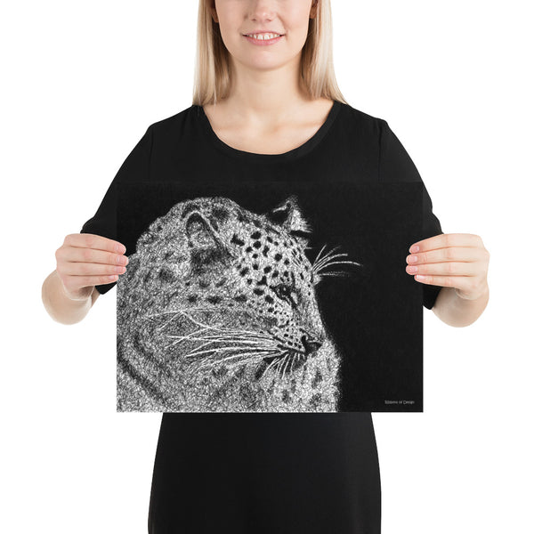 Amur Leopard Art Print