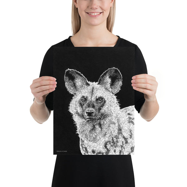 African Wild Dog Art Print