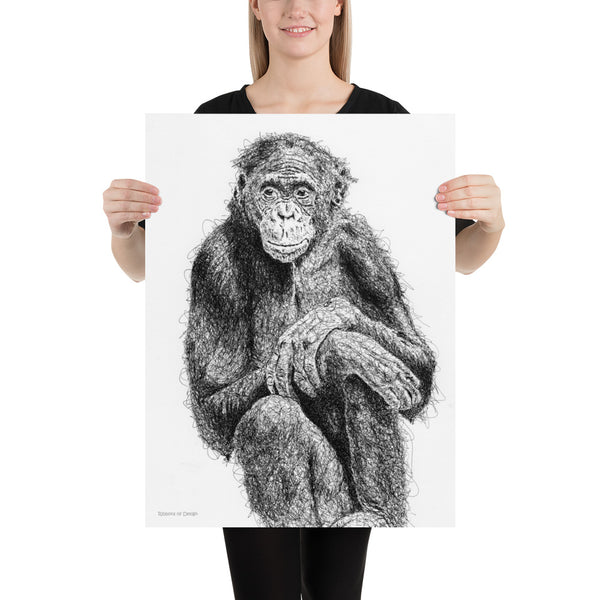 Bonobo Art Print