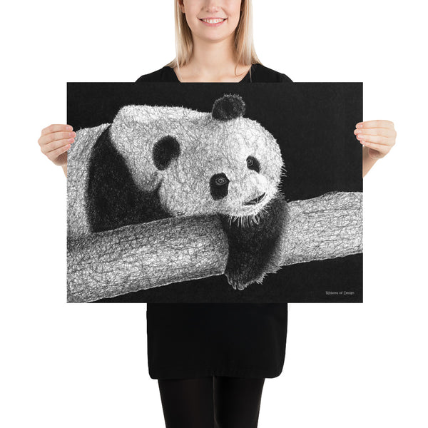 Giant Panda Art Print