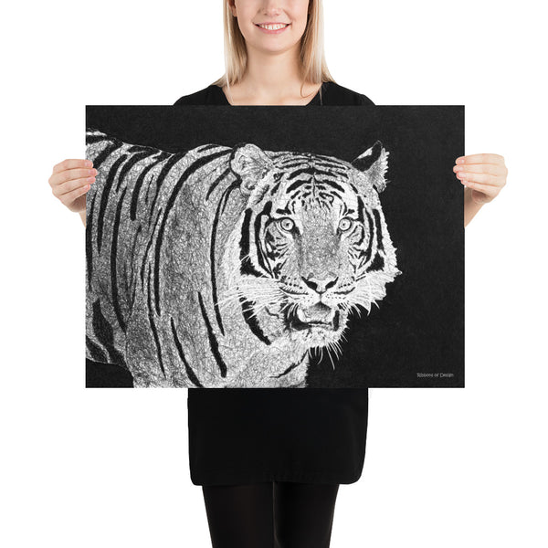 Sunda Tiger Art Print