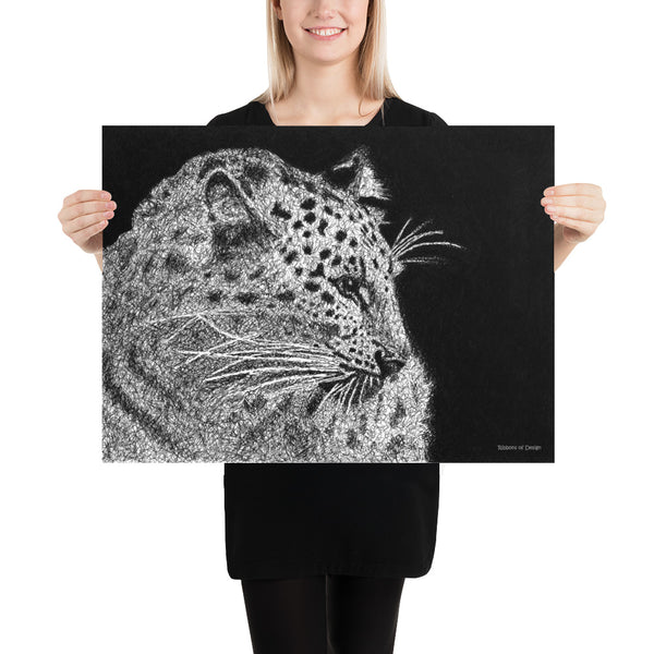 Amur Leopard Art Print