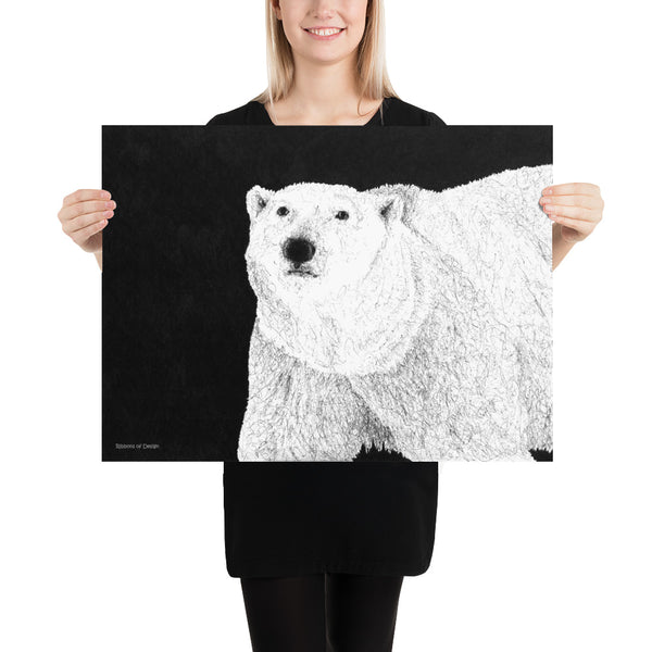 Polar Bear Art Print