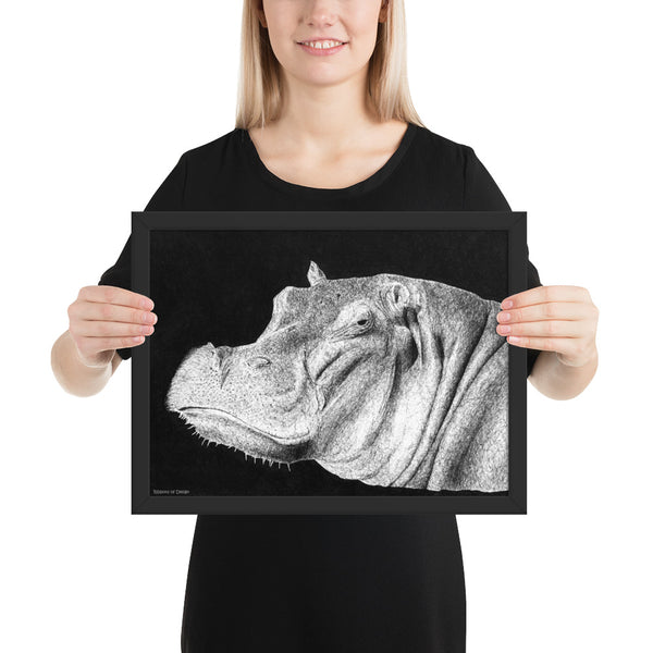 Hippopotamus Art Print