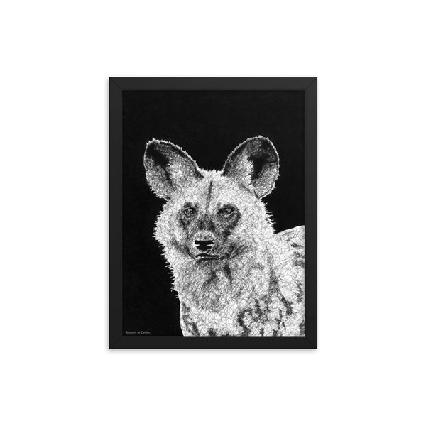 African Wild Dog Art Print