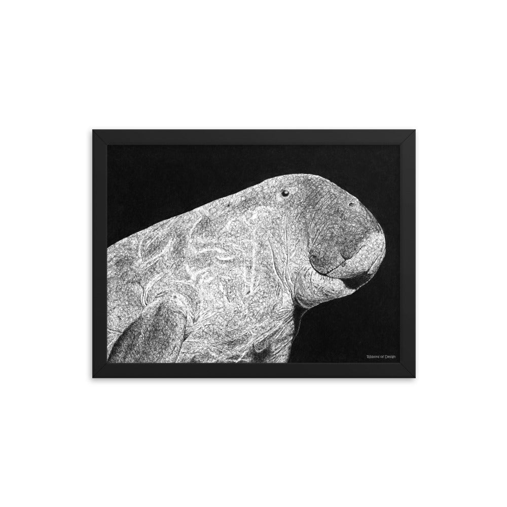 Dugong Art Print