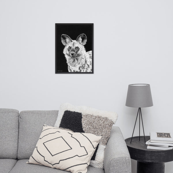 African Wild Dog Art Print