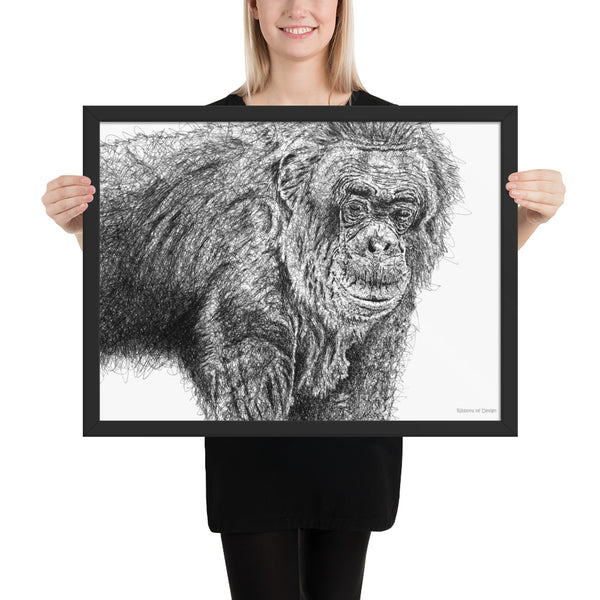 Chimpanzee Art Print