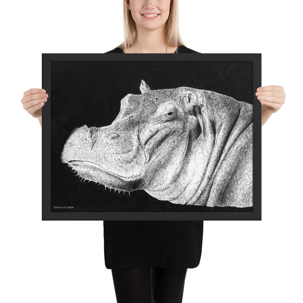 Hippopotamus Art Print