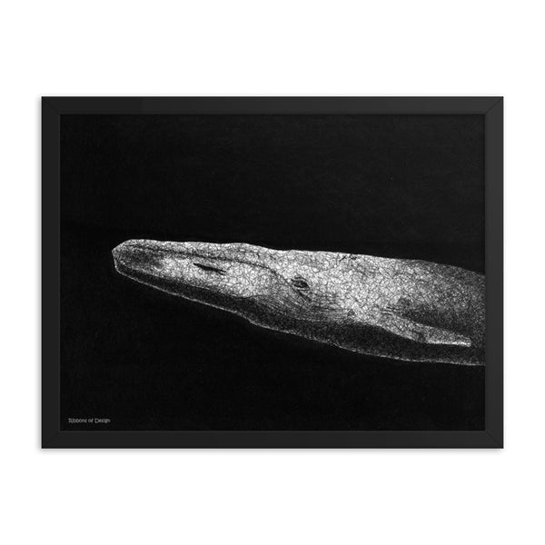 Blue Whale Art Print