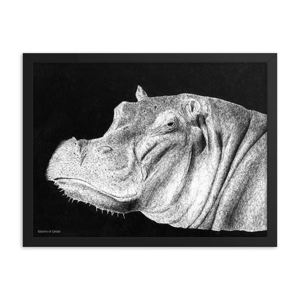 Hippopotamus Art Print