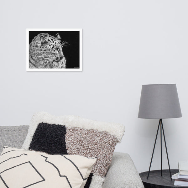 Amur Leopard Art Print