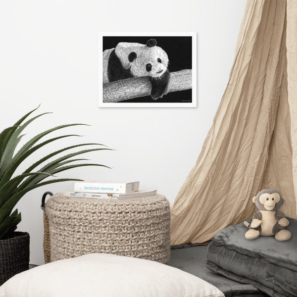 Giant Panda Art Print