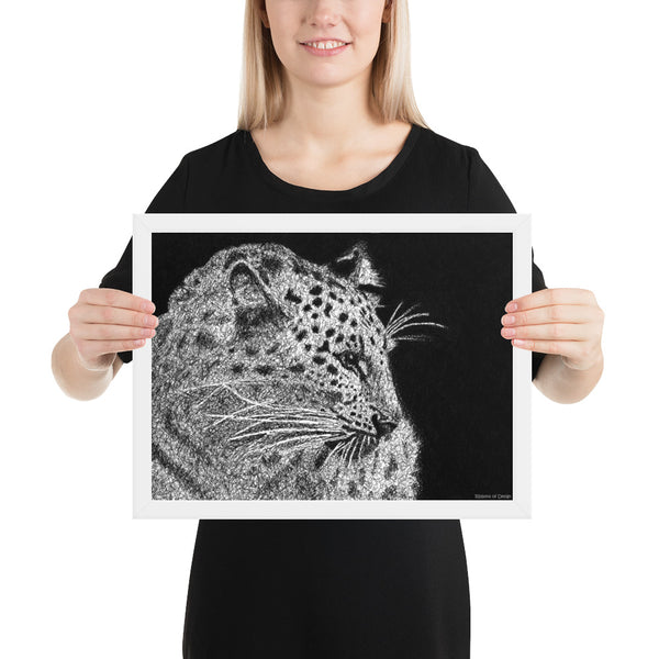 Amur Leopard Art Print