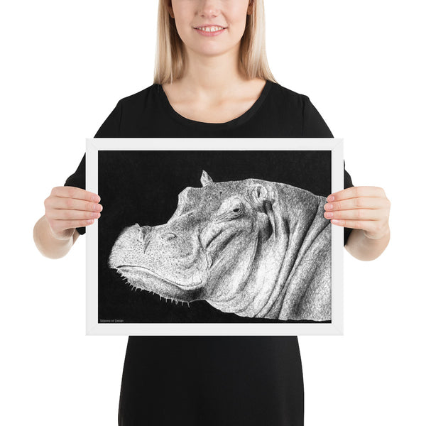 Hippopotamus Art Print