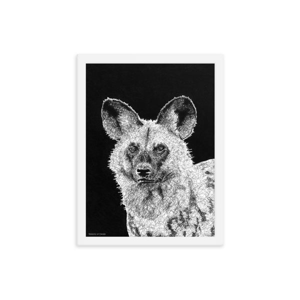 African Wild Dog Art Print