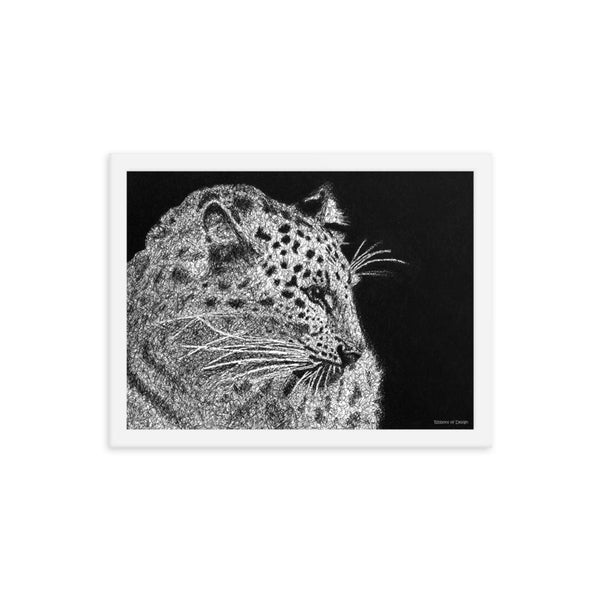 Amur Leopard Art Print