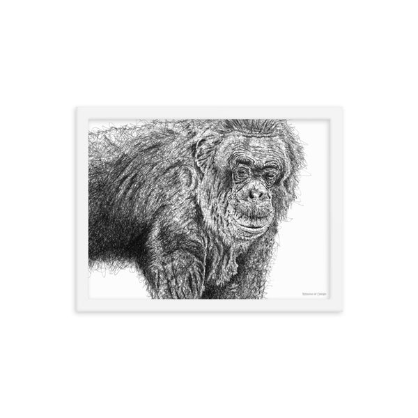 Chimpanzee Art Print