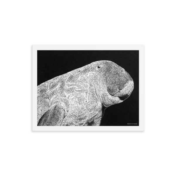 Dugong Art Print