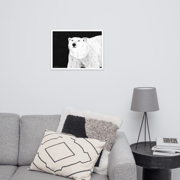 Polar Bear Art Print