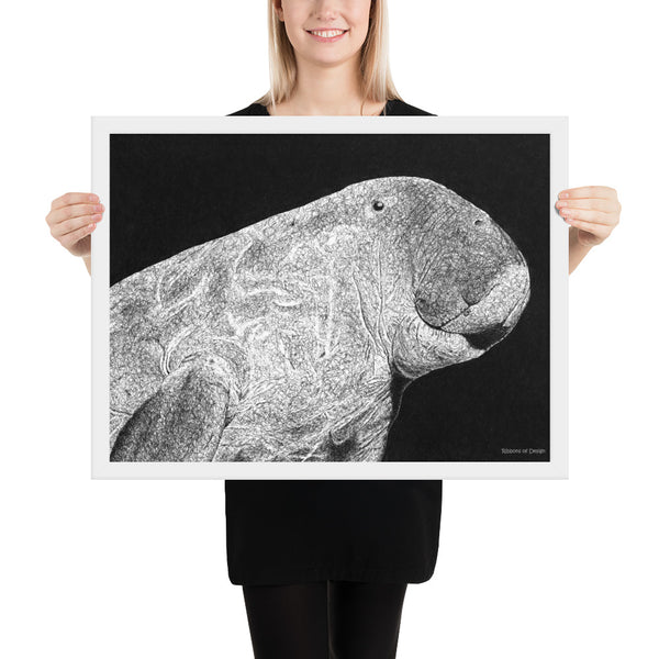 Dugong Art Print