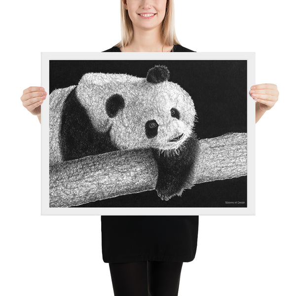 Giant Panda Art Print