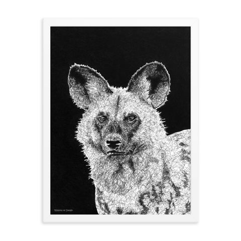 African Wild Dog Art Print