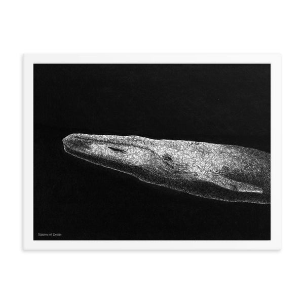 Blue Whale Art Print