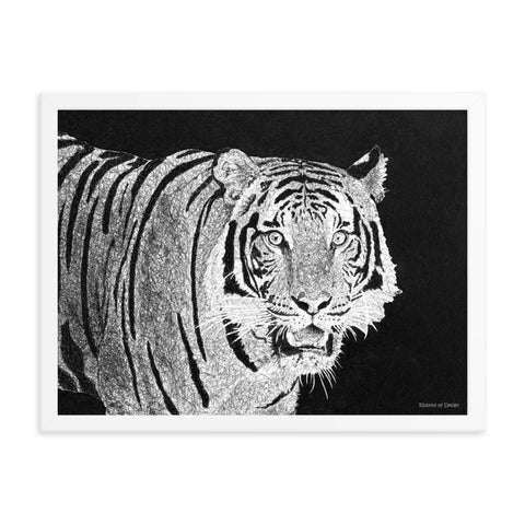 Sunda Tiger Art Print