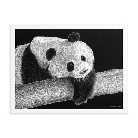 Giant Panda Art Print